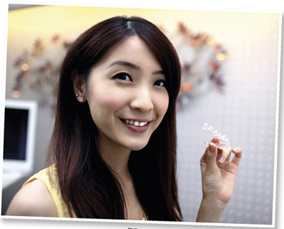 选择无托槽隐形矫正 钢牙妹变身靓牙妹--广州德